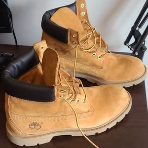 Timberland 6" wheat boots
